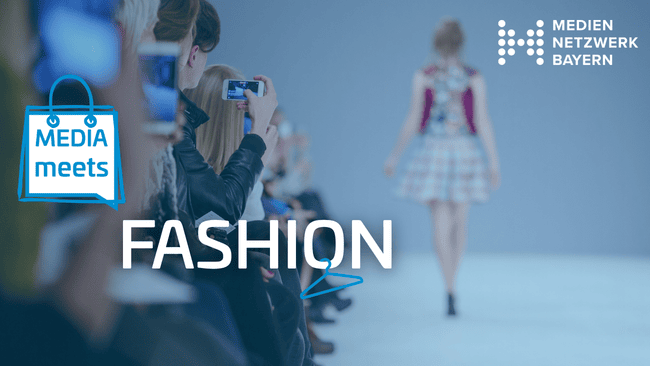 Mit MEDIA meets FASHION bringt das MedienNetzwerk Bayern diese Welten am 9. Juni 2026 im Eventspace der Medien.Bayern zusammen!